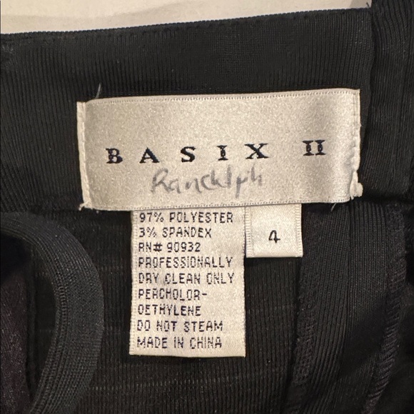 Basix ll black dress with silver beads - Picture 9 of 9